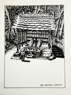 版画作品 民家 15